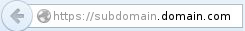 subdomain